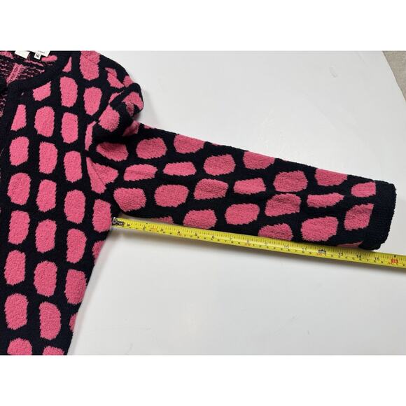 Vintage Art Deco Wool Jacket Knit Cropped Topper Coat USA MADE 16 - Picture 6 of 8